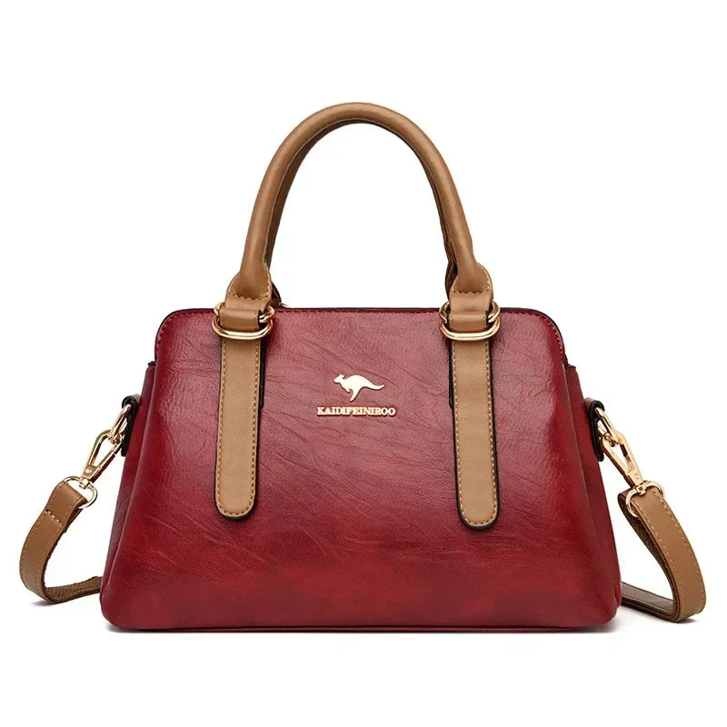 MARIA | BURGUNDY TOTE BAG