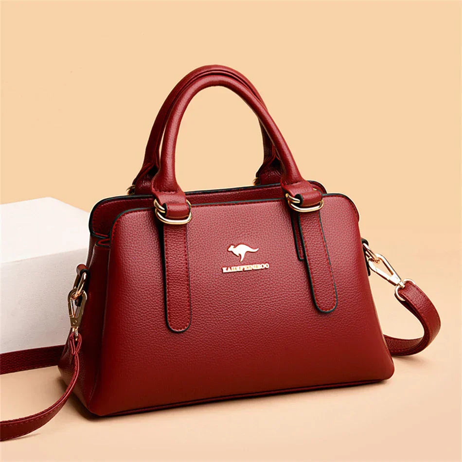 MARIA | BURGUNDY TOTE BAG