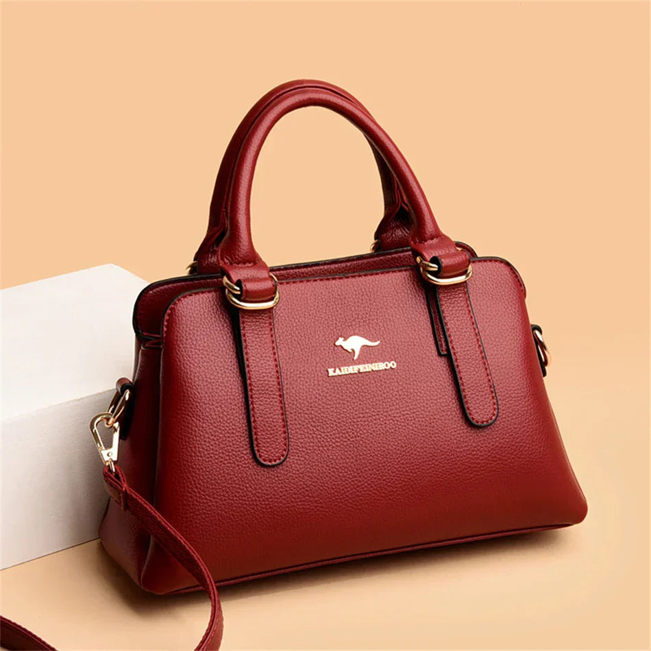 MARIA | BURGUNDY TOTE BAG