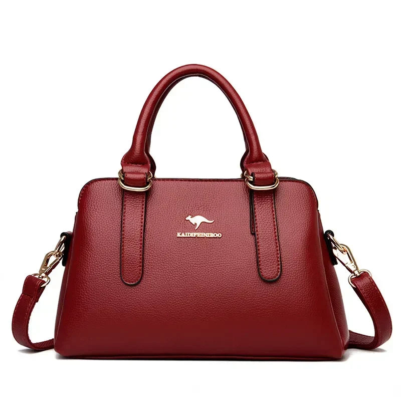MARIA | BURGUNDY TOTE BAG
