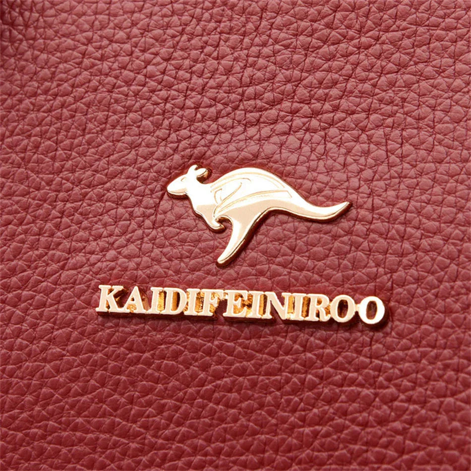 MARIA | BURGUNDY TOTE BAG