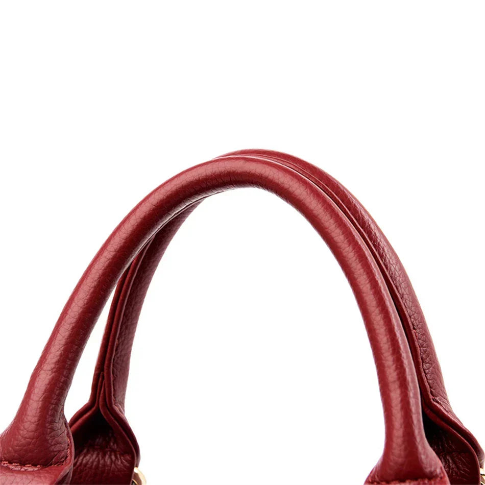 MARIA | BURGUNDY TOTE BAG